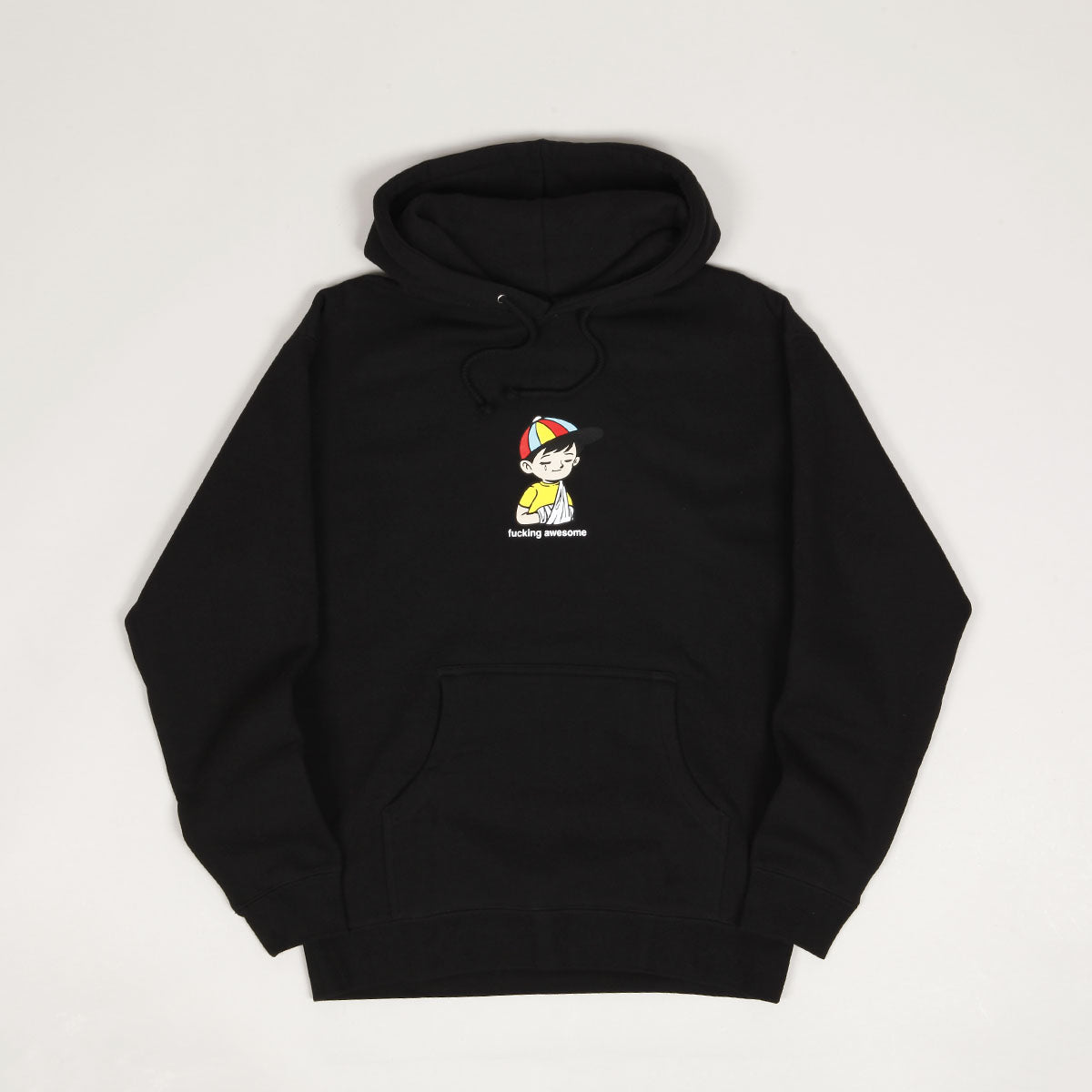 Fucking Awesome Wanto Kid Hoodie Black