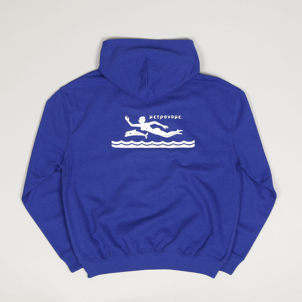 Métronome Greek Hoodie Royal Blue