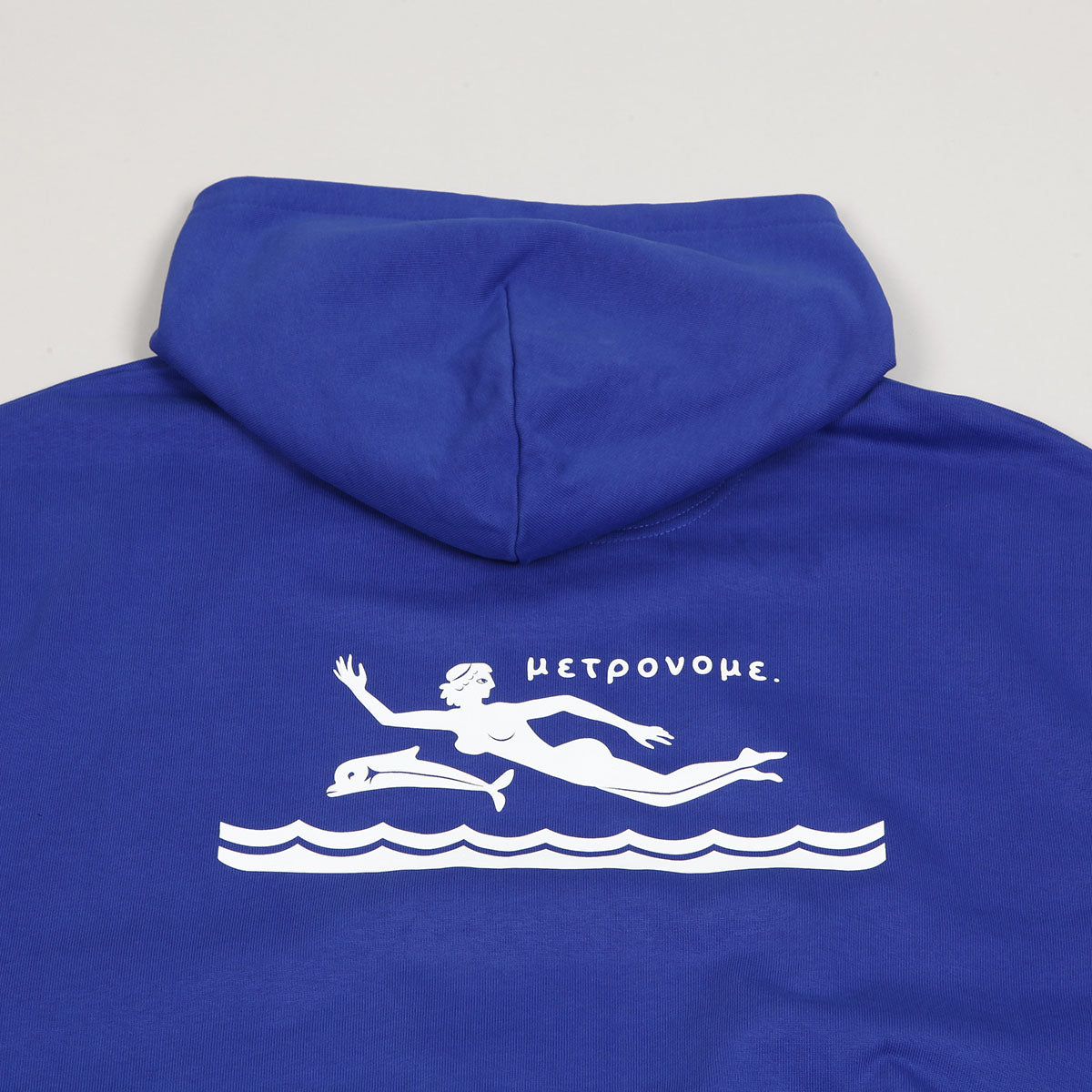 Métronome Greek Hoodie Royal Blue