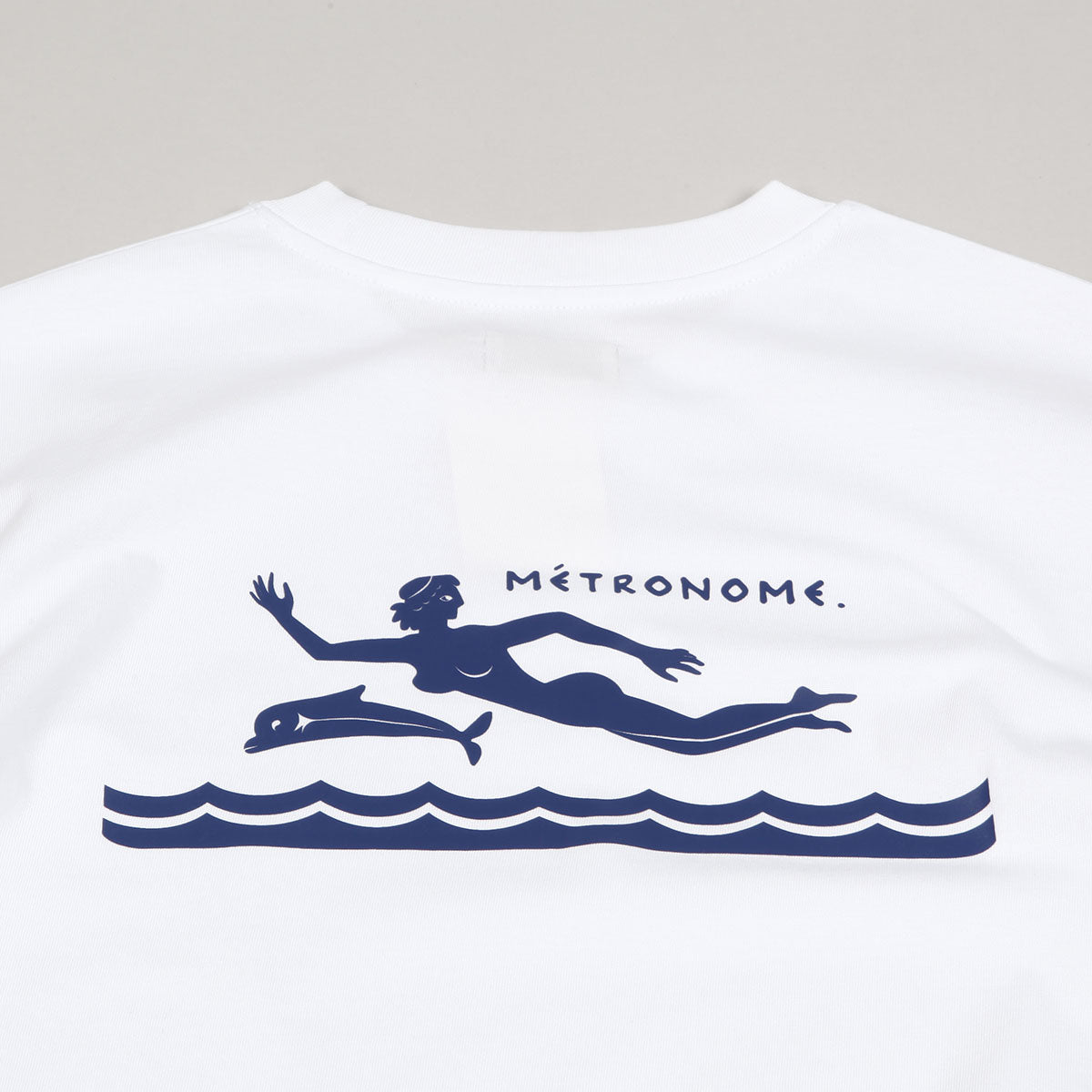 Métronome Greek Tee White