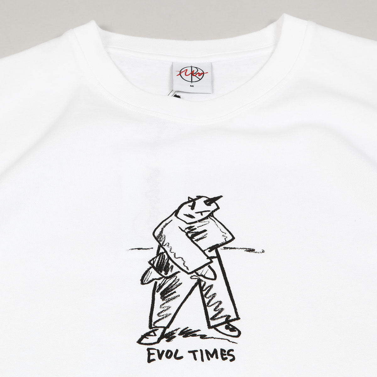 Polar Evol Times Tee White