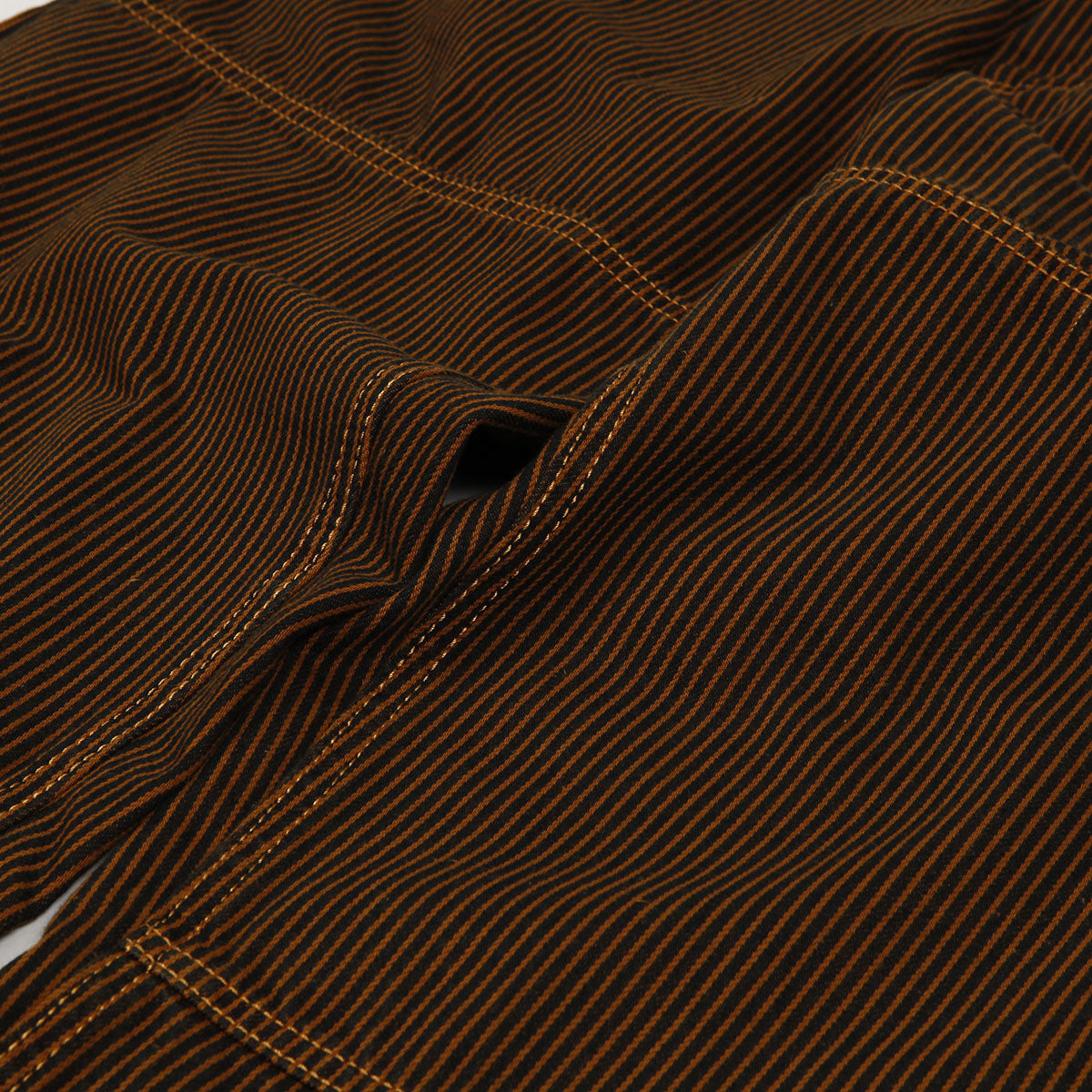 Polar 93 Work Pants Hickory Stripe Rust