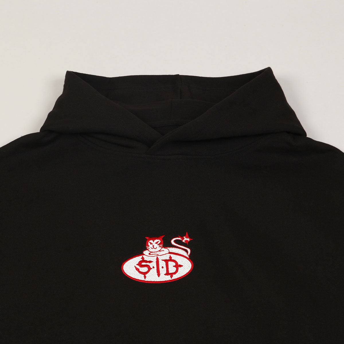Sid Cat Hoodie Black