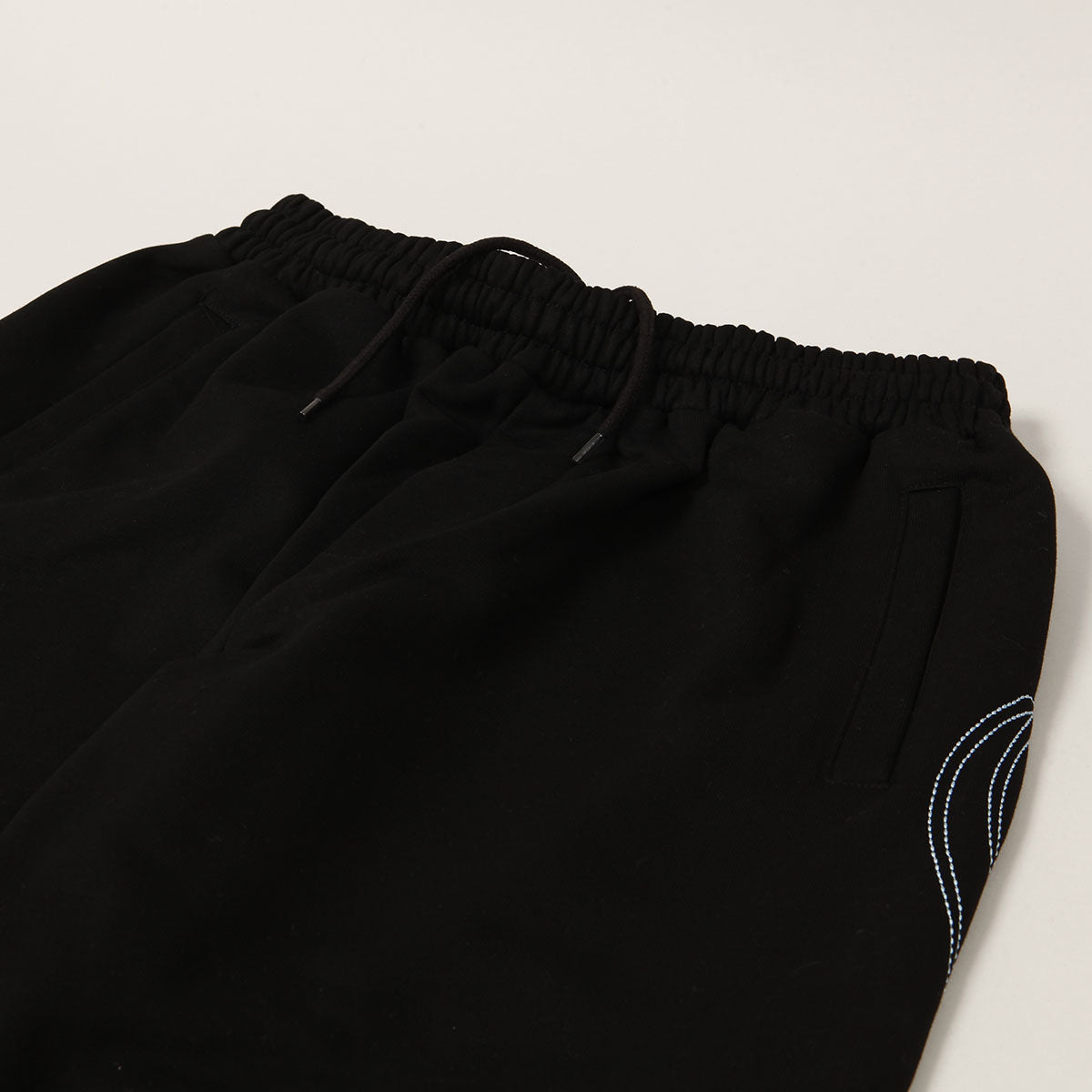 Butter Goods Flame Fleece Pants Black
