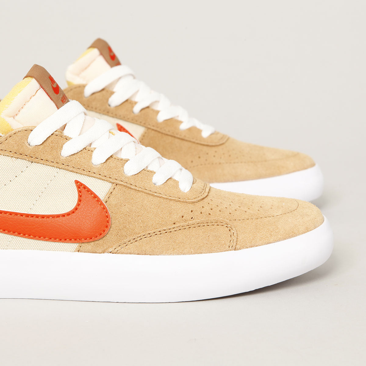 Nike SB Heritage Vulc Flax Orange White