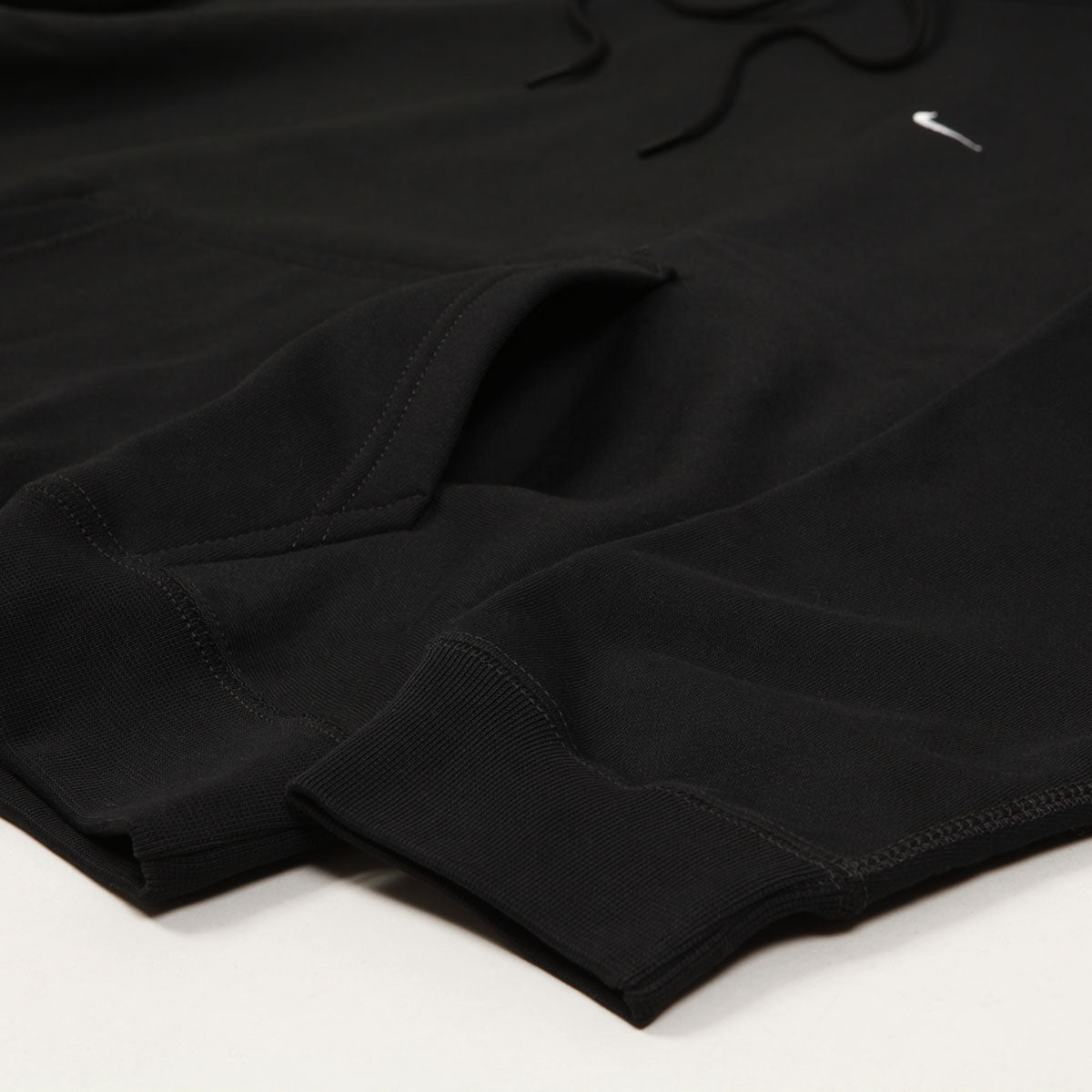 Nike Solo Swoosh Hoodie Black White
