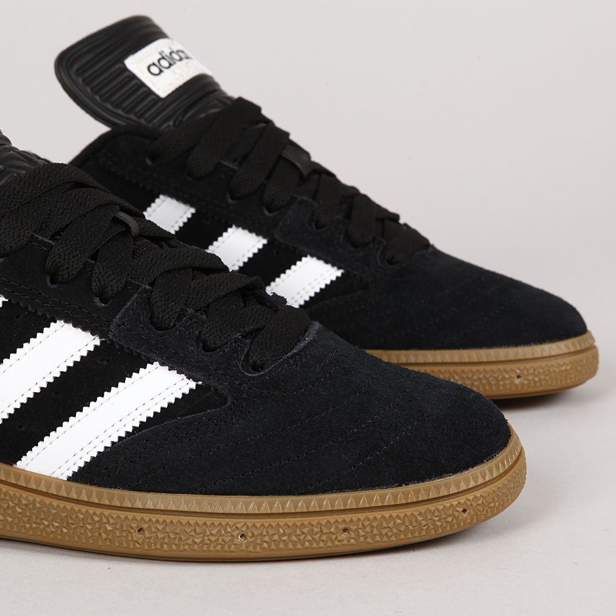 Adidas Busenitz Black White Gold Gum