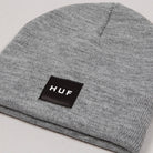 HUF Box Logo Beanie Grey Heather