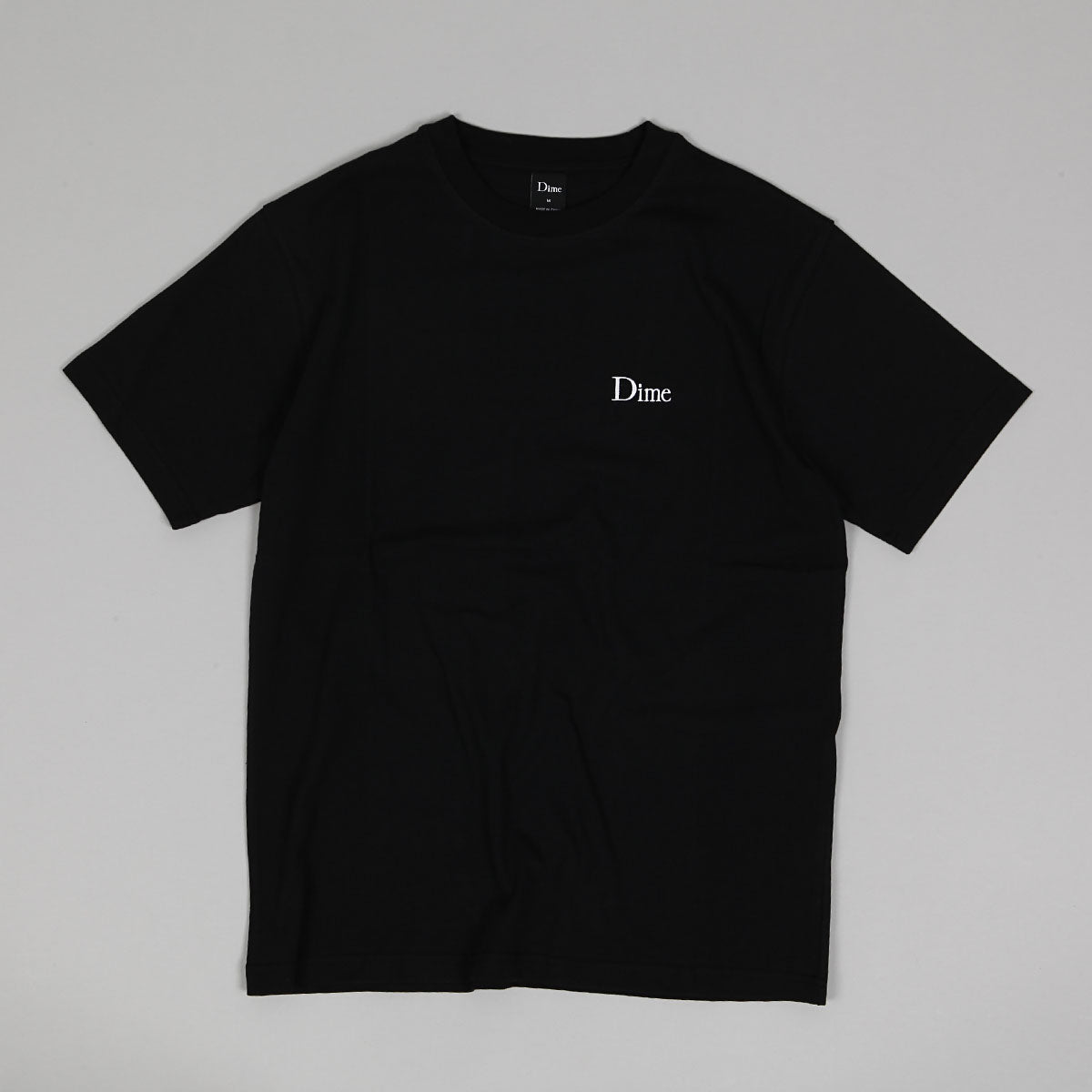Dime Classic Small Logo Tee Black