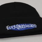 Frog Oval Logo Beanie Black