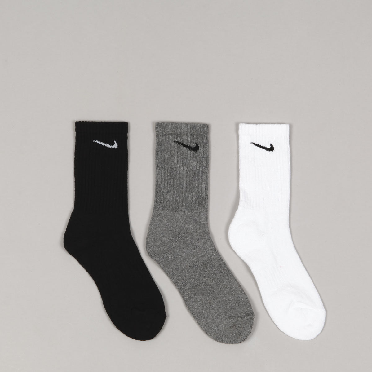 Nike SB Everyday Cush 3Pack Socks Black Grey