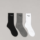 Nike SB Everyday Cush 3Pack Socks Black Grey