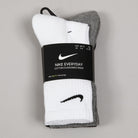 Nike SB Everyday Cush 3Pack Socks Black Grey