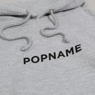 Popname Basic Logo Hoodie Heather Grey