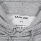 Popname Basic Logo Hoodie Heather Grey