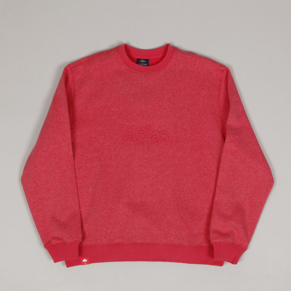 Hélas Class Relief Crewneck Plum