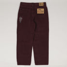 Stussy Washed Canvas Big Ol Jeans Purple