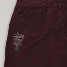 Stussy Washed Canvas Big Ol Jeans Purple