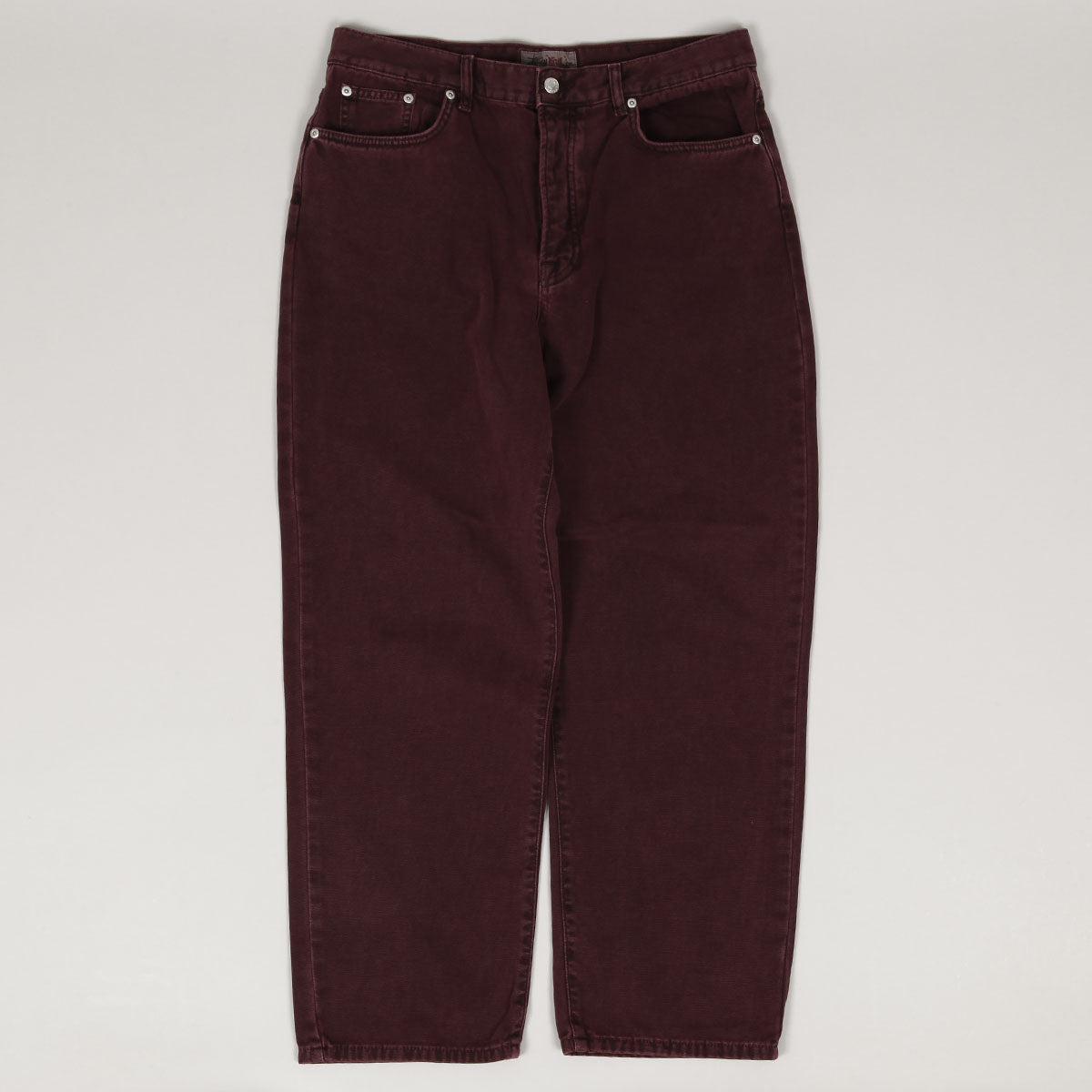 Stussy Washed Canvas Big Ol Jeans Purple