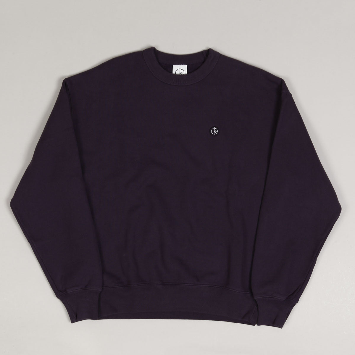 Polar Patch Crewneck Dark Violet