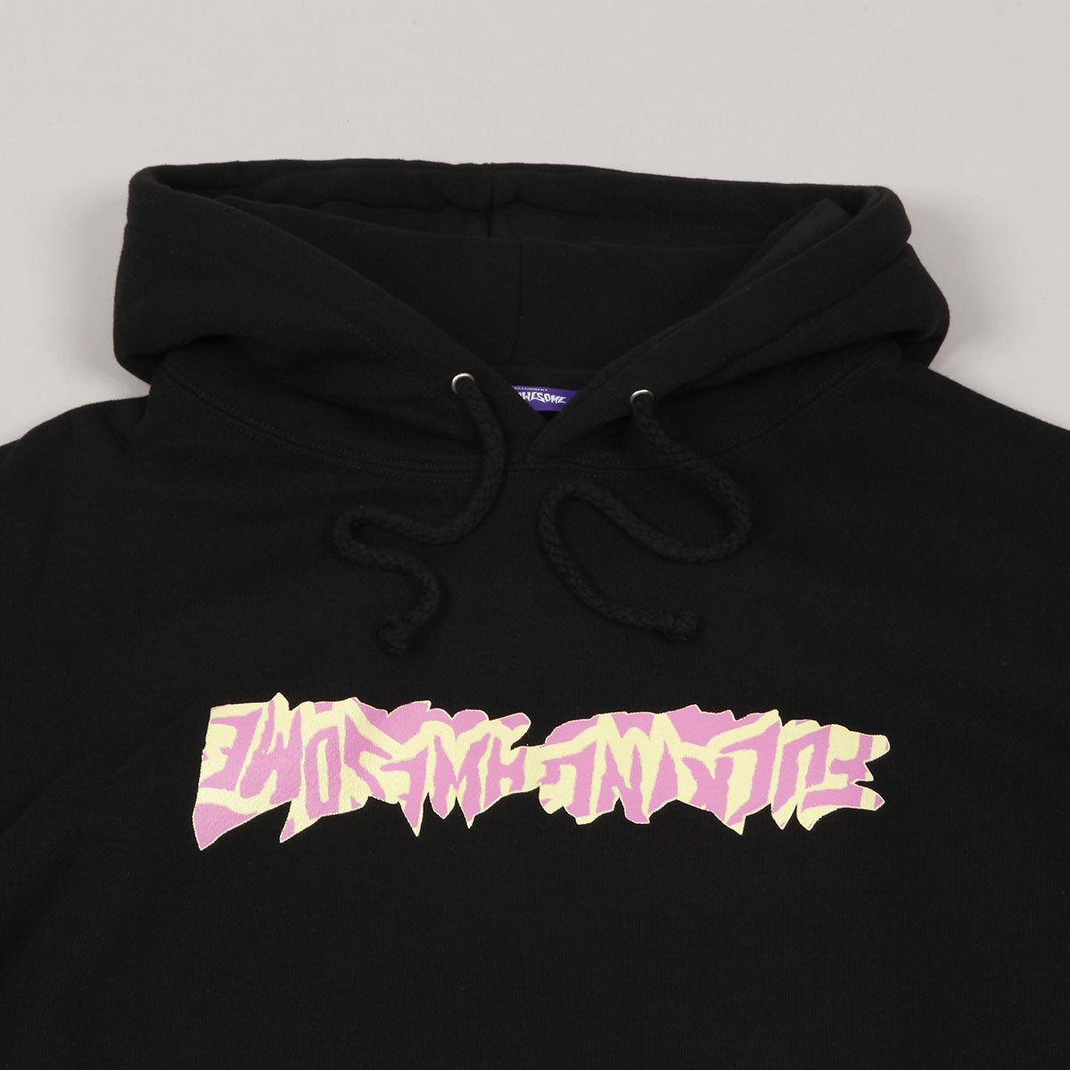 Fucking Awesome Cut Out Hoodie Black