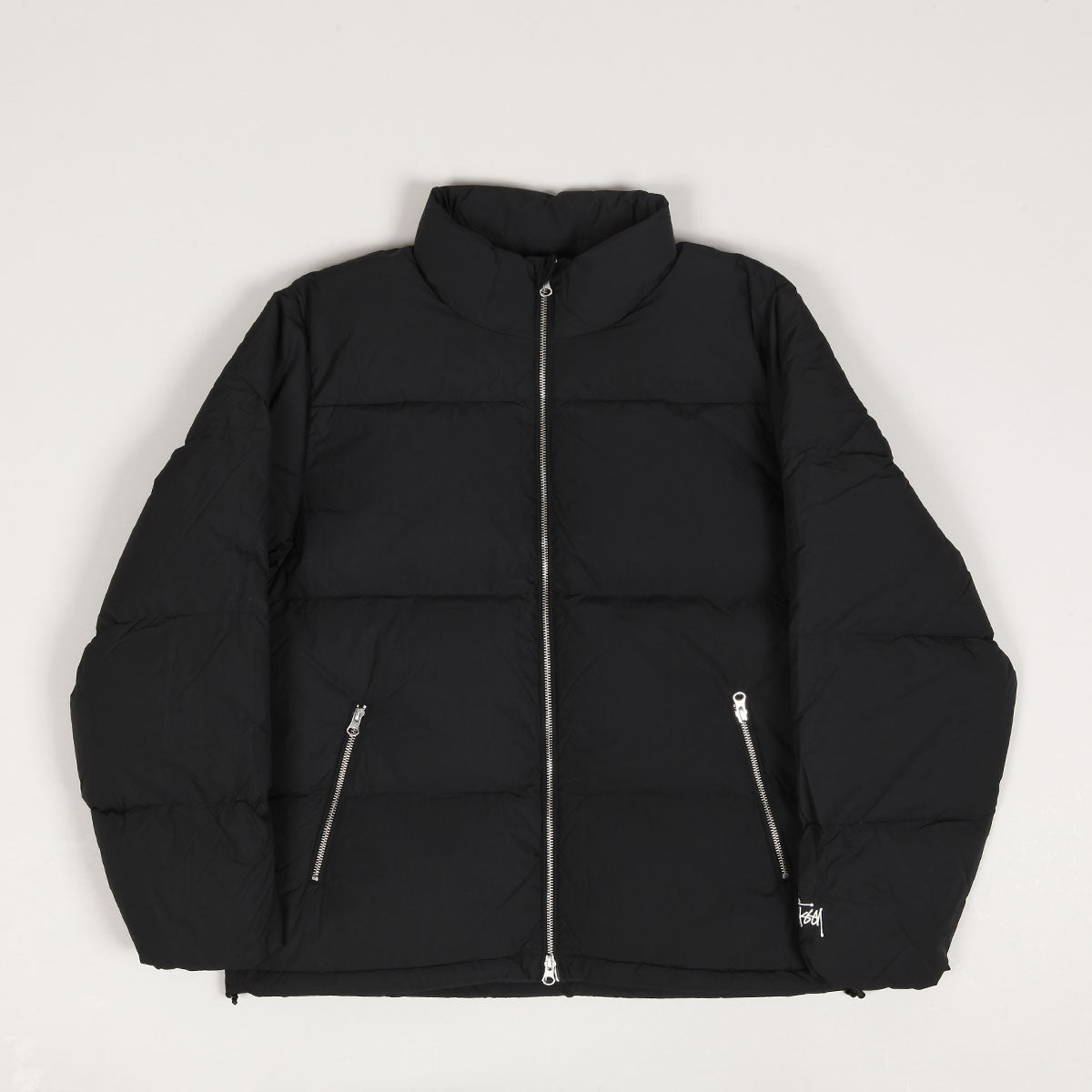 Stussy Nylon Down Puffer Jacket Black – POPNAME