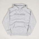 Fucking Awesome Outline Stamp Hoodie Grey