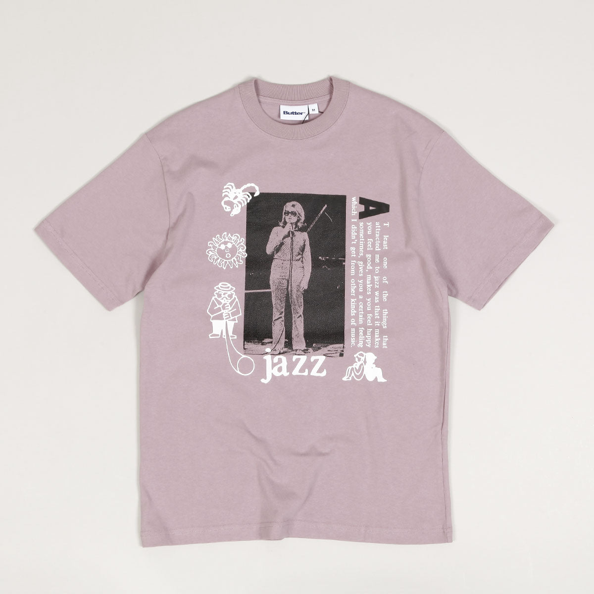 Butter Goods Certain Feeling Tee Wash Berry