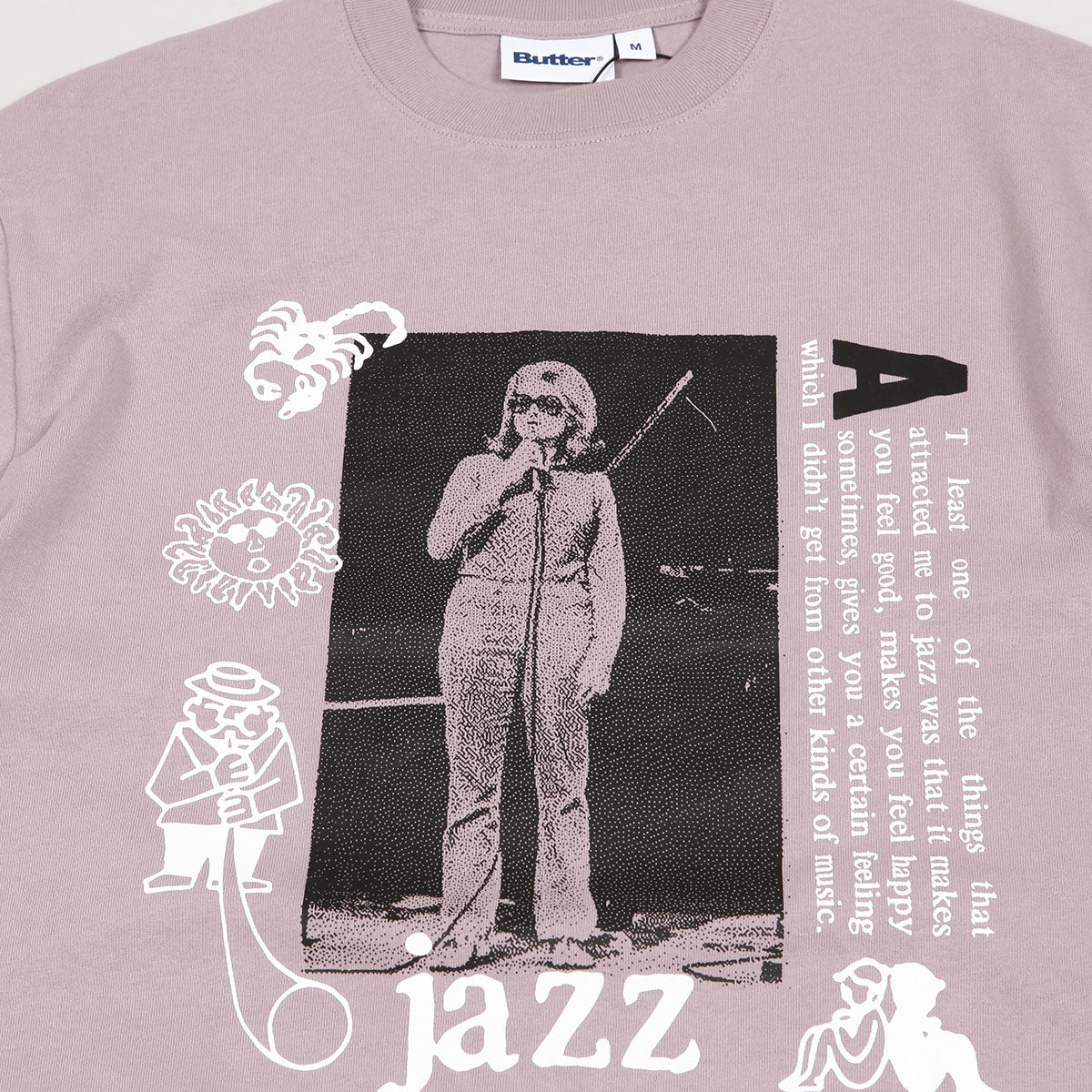 Butter Goods Certain Feeling Tee Wash Berry