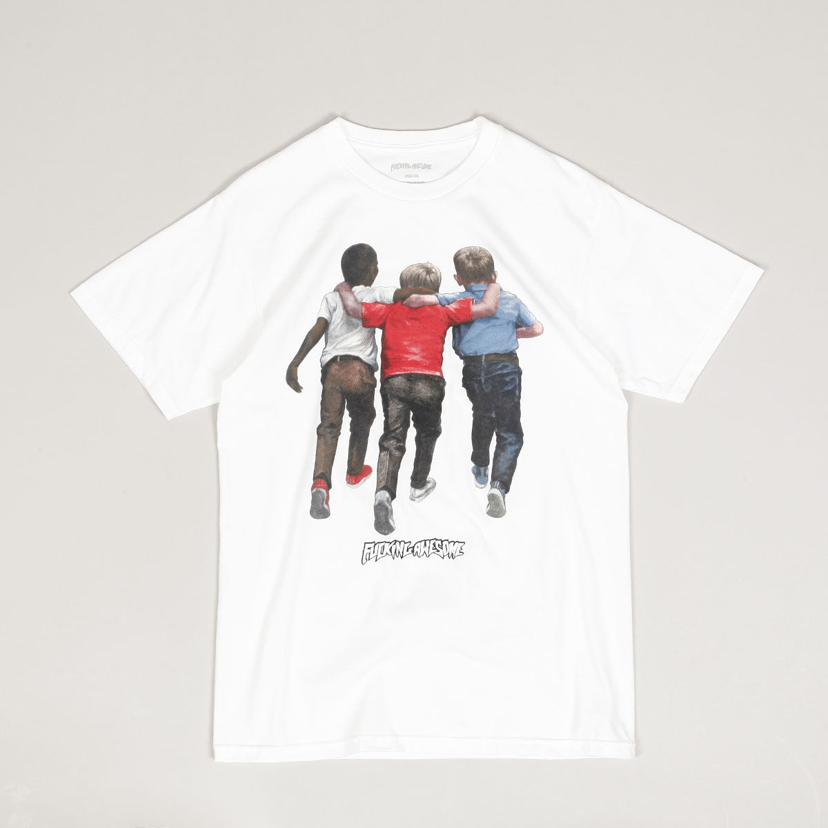 Fucking Awesome Kids Alright Tee White