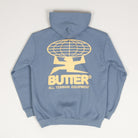 Butter Goods All Terrain Hoodie Slate Blue