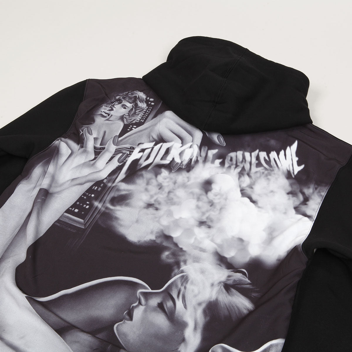 Fucking Awesome Smoke Hoodie Black
