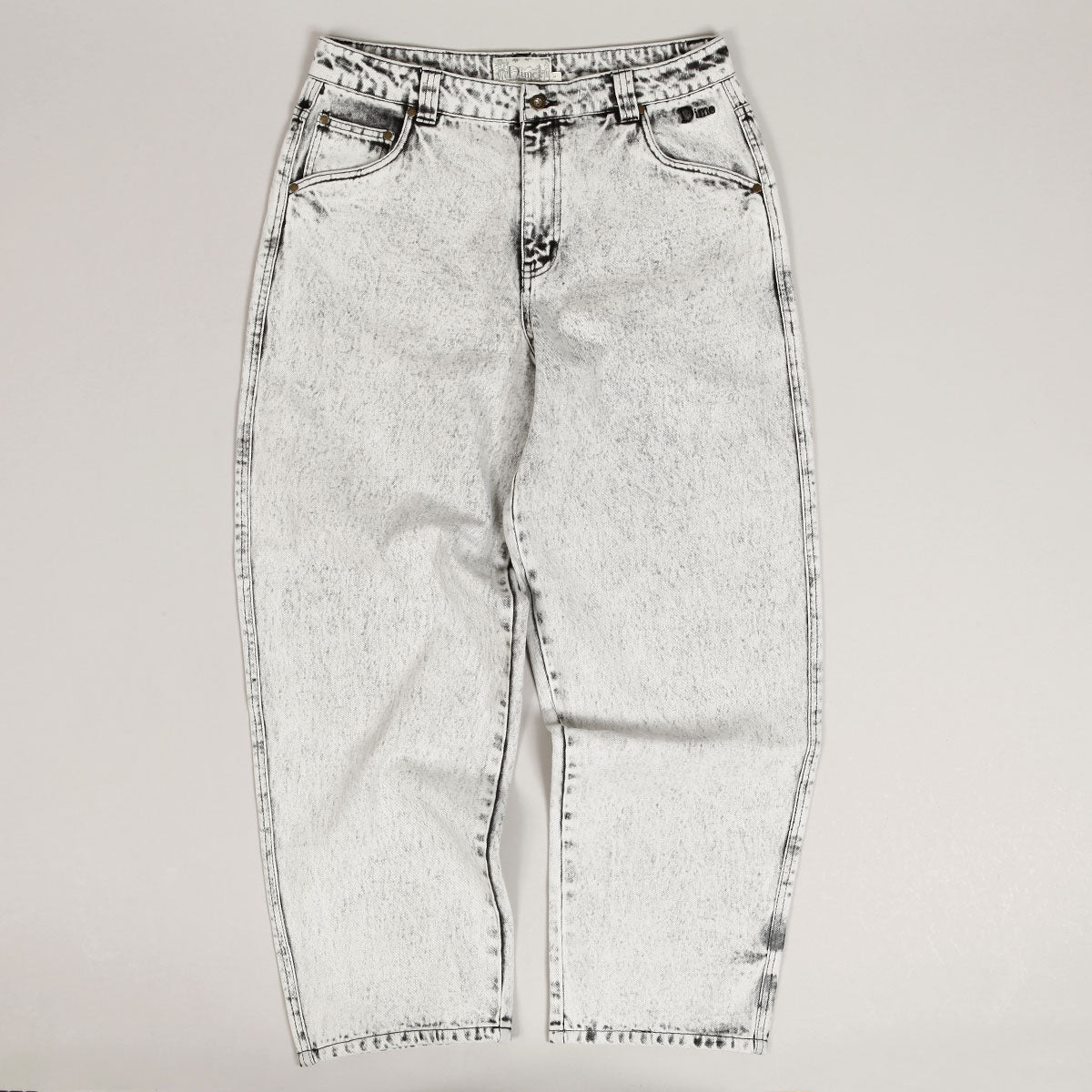Dime Classic Baggy Denim Pants Smoke White