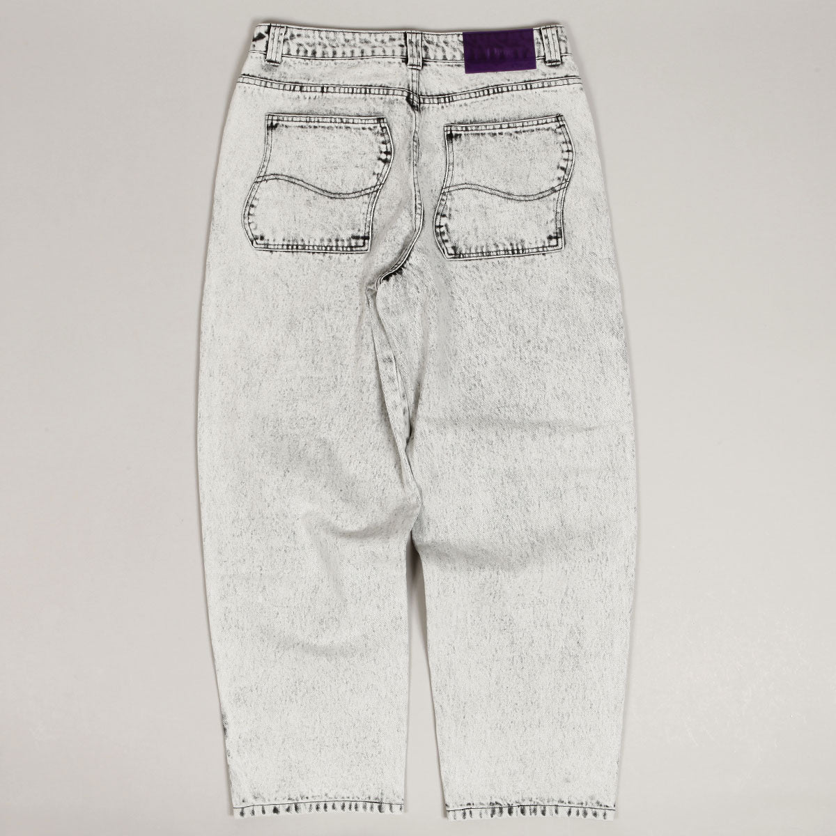 Dime Classic Baggy Denim Pants Smoke White