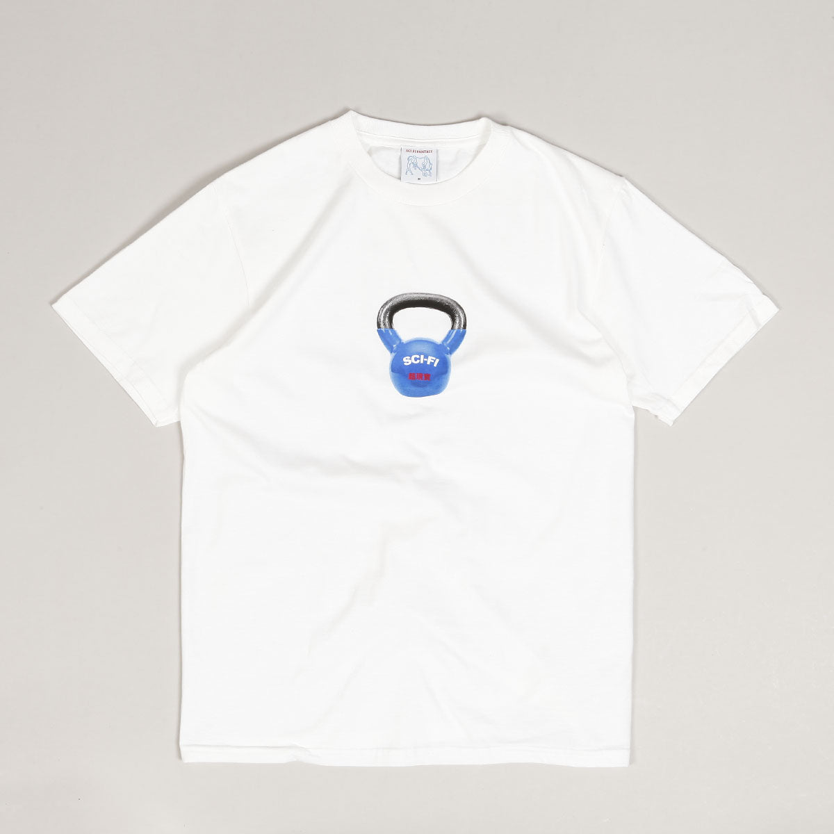 Sci-Fi Fantasy Kettle Bell Tee White