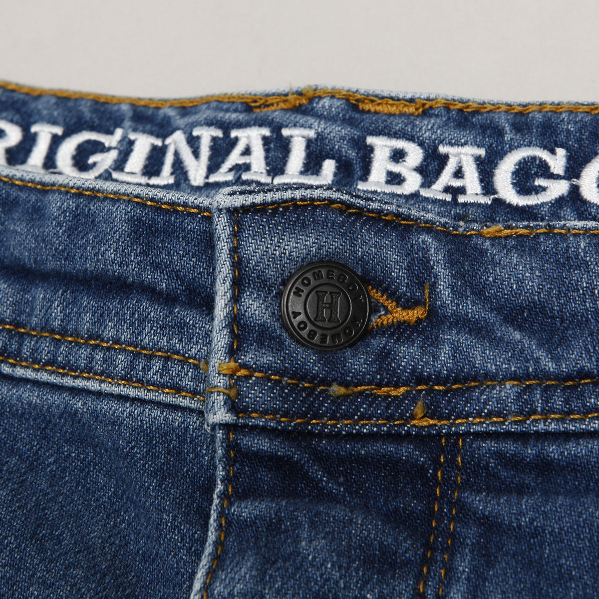 Homeboy X-Tra Baggy Denim Pants Wash Blue