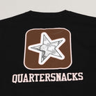 Converse x Quartersnacks Star Tee Black