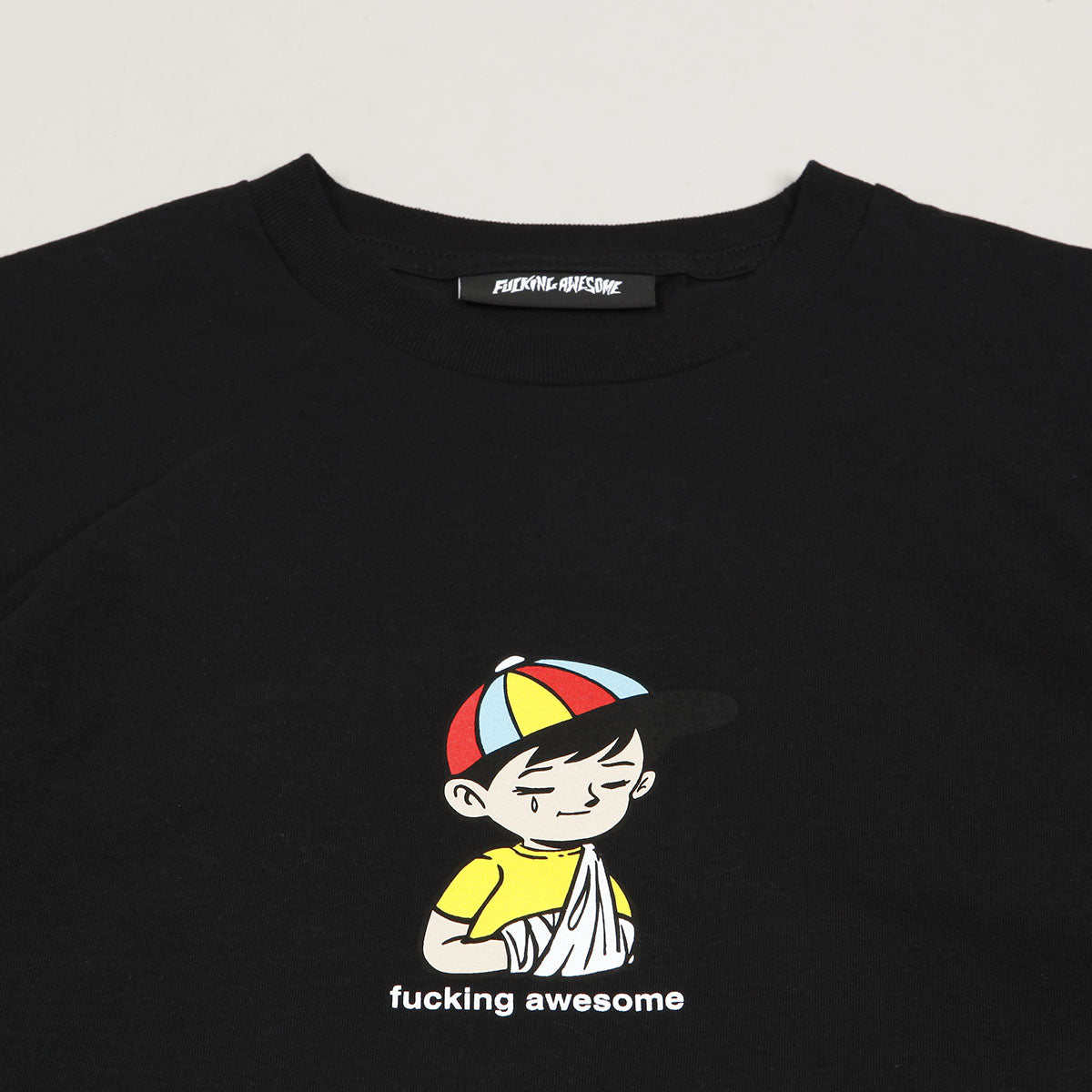 Fucking Awesome Wanto Kid Tee Black
