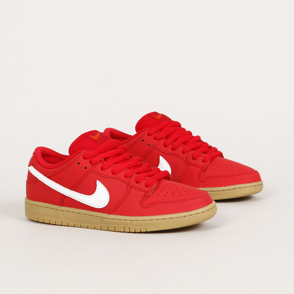 Nike SB Dunk Low Pro ISO University Red Gum