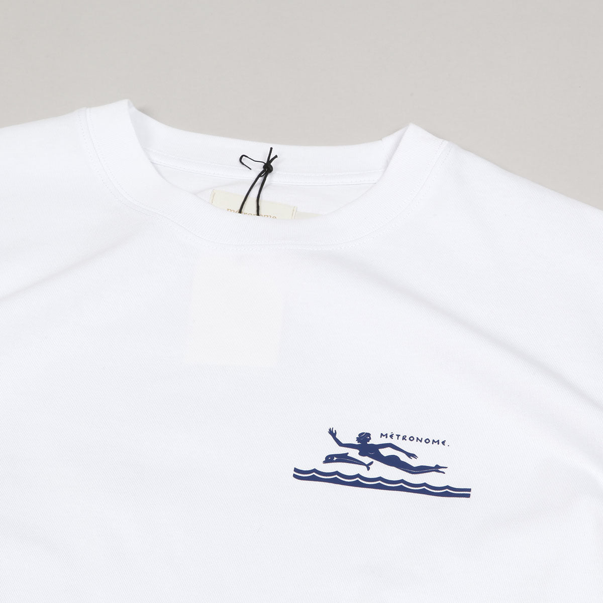 Métronome Greek Tee White