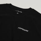 Popname Mini Emb Logo Tee Black