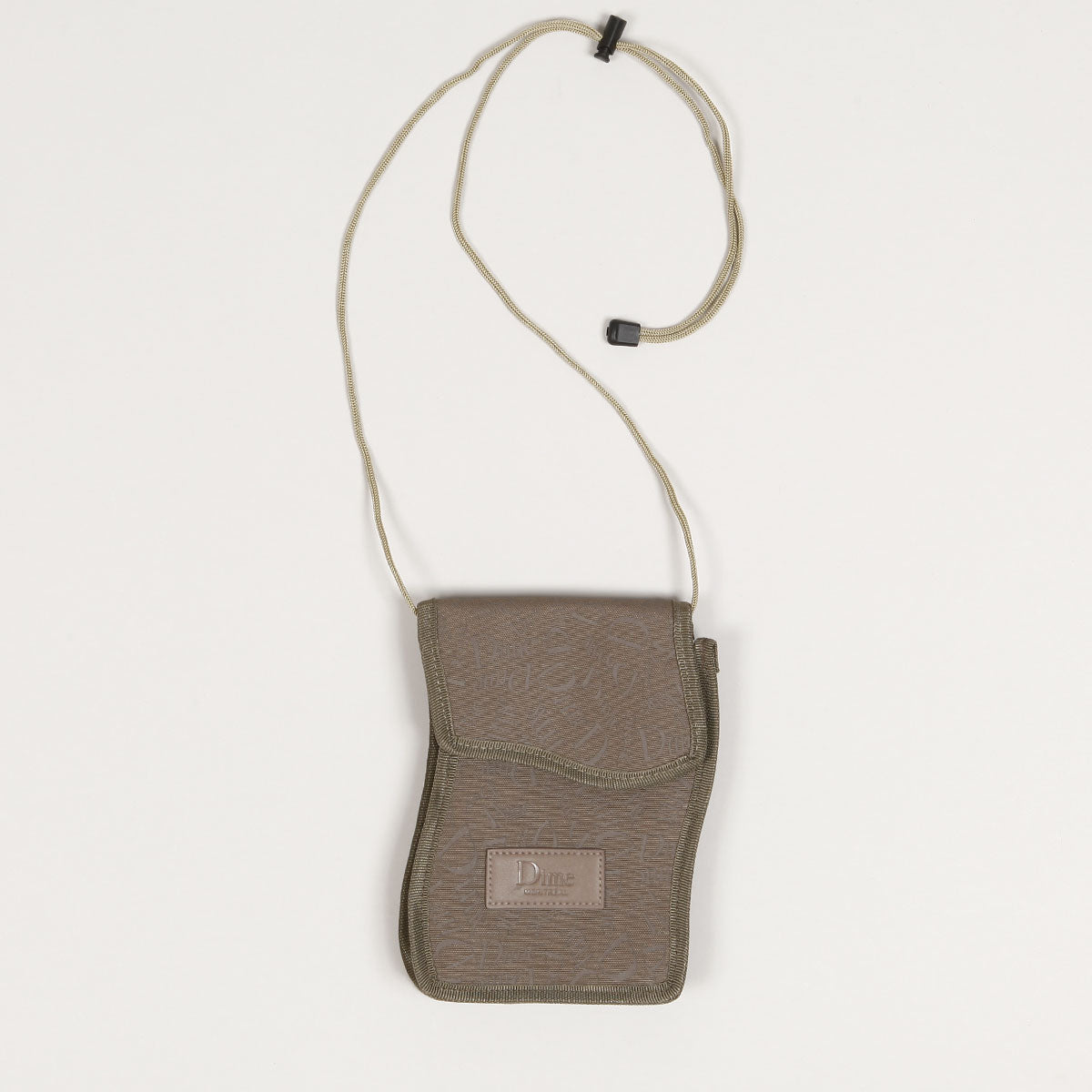 Dime Haha Neck Pouch Light Brown