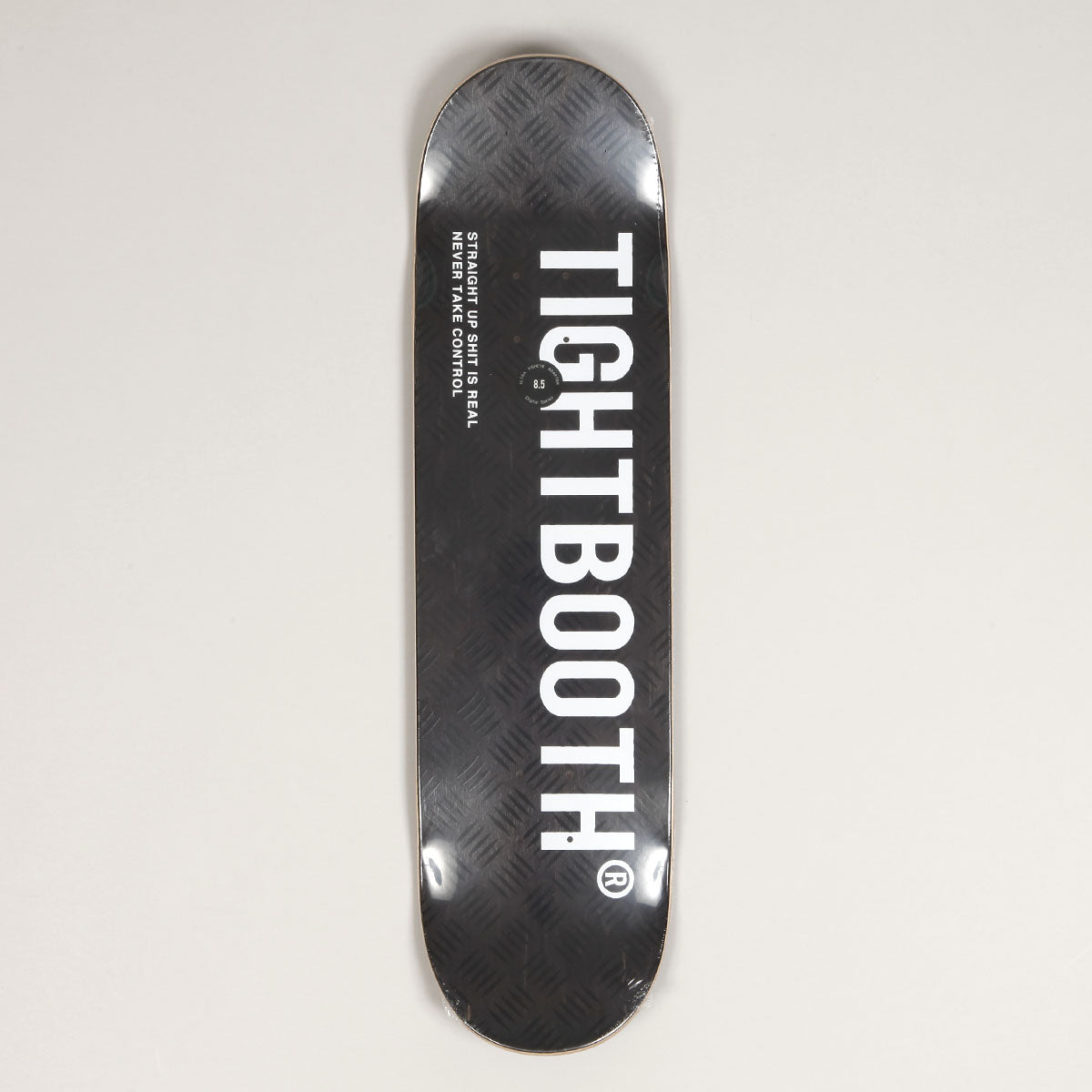 Tightbooth CP Logo Black Deck 8.5