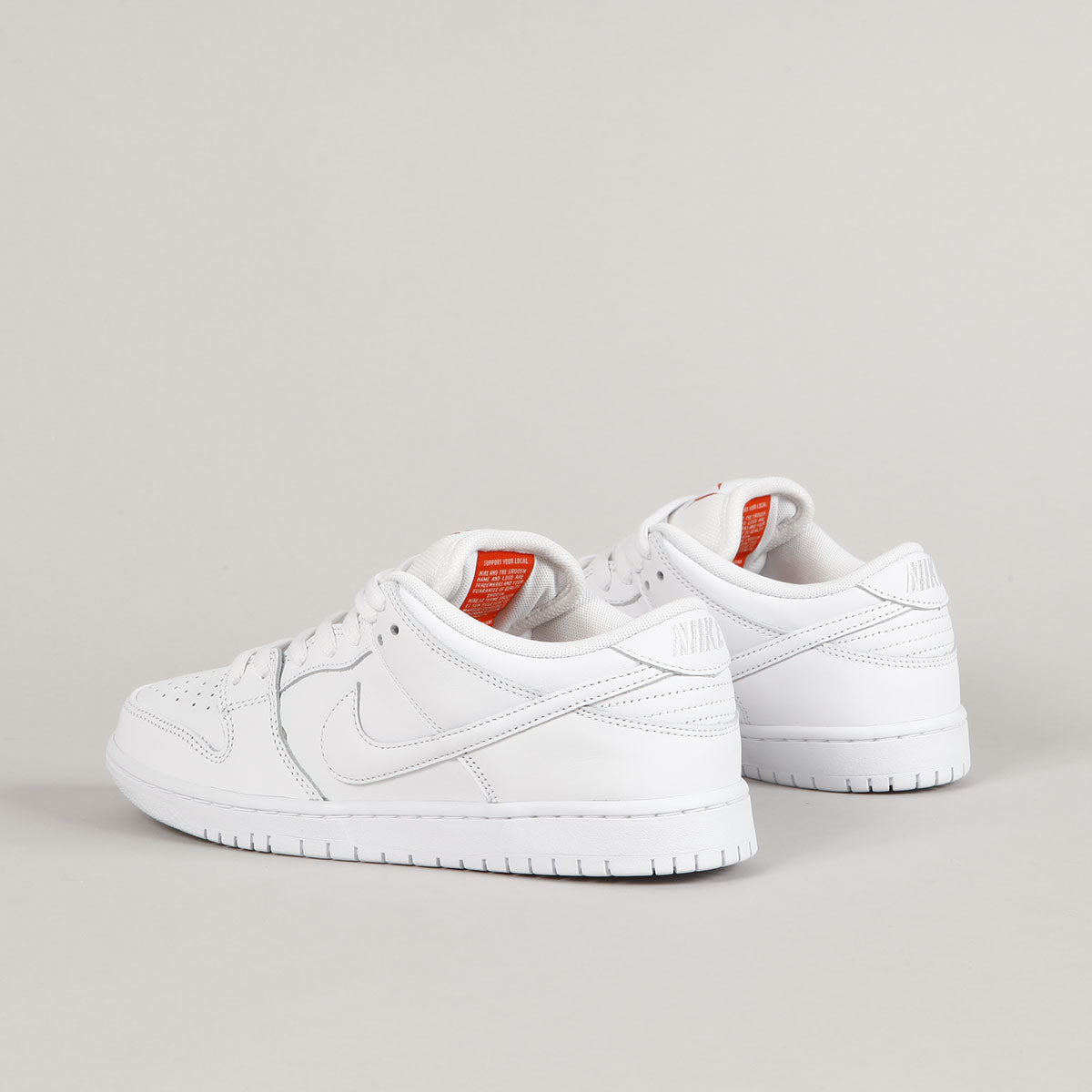 Nike SB Dunk Low Pro ISO White White