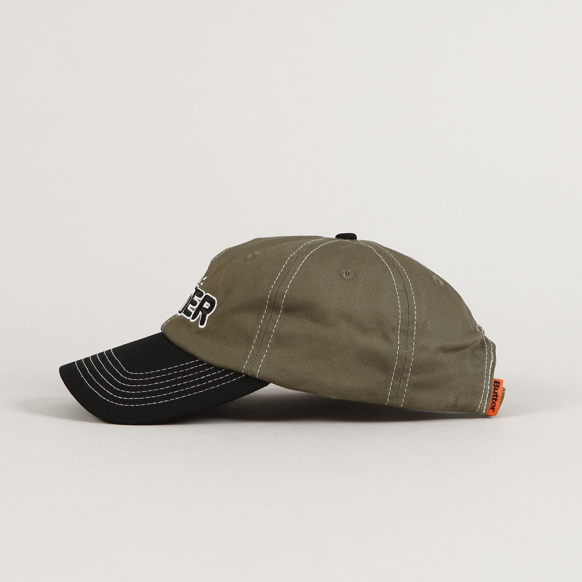 Butter Goods Lock Cap Army Black