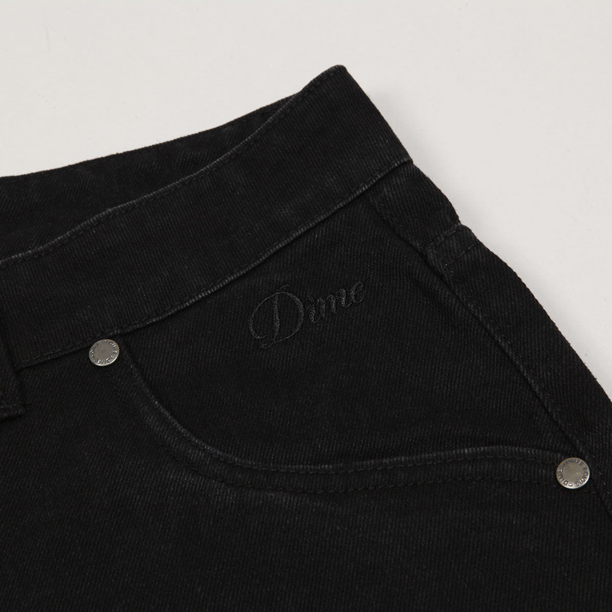 Dime Classic Relaxed Denim Black