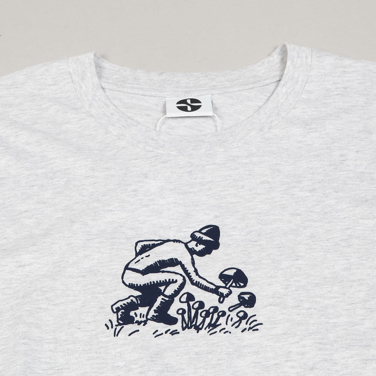 Sid Shroomer Tee Light Heather