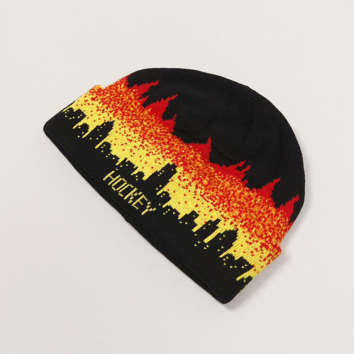 Hockey Lights Out Beanie Black