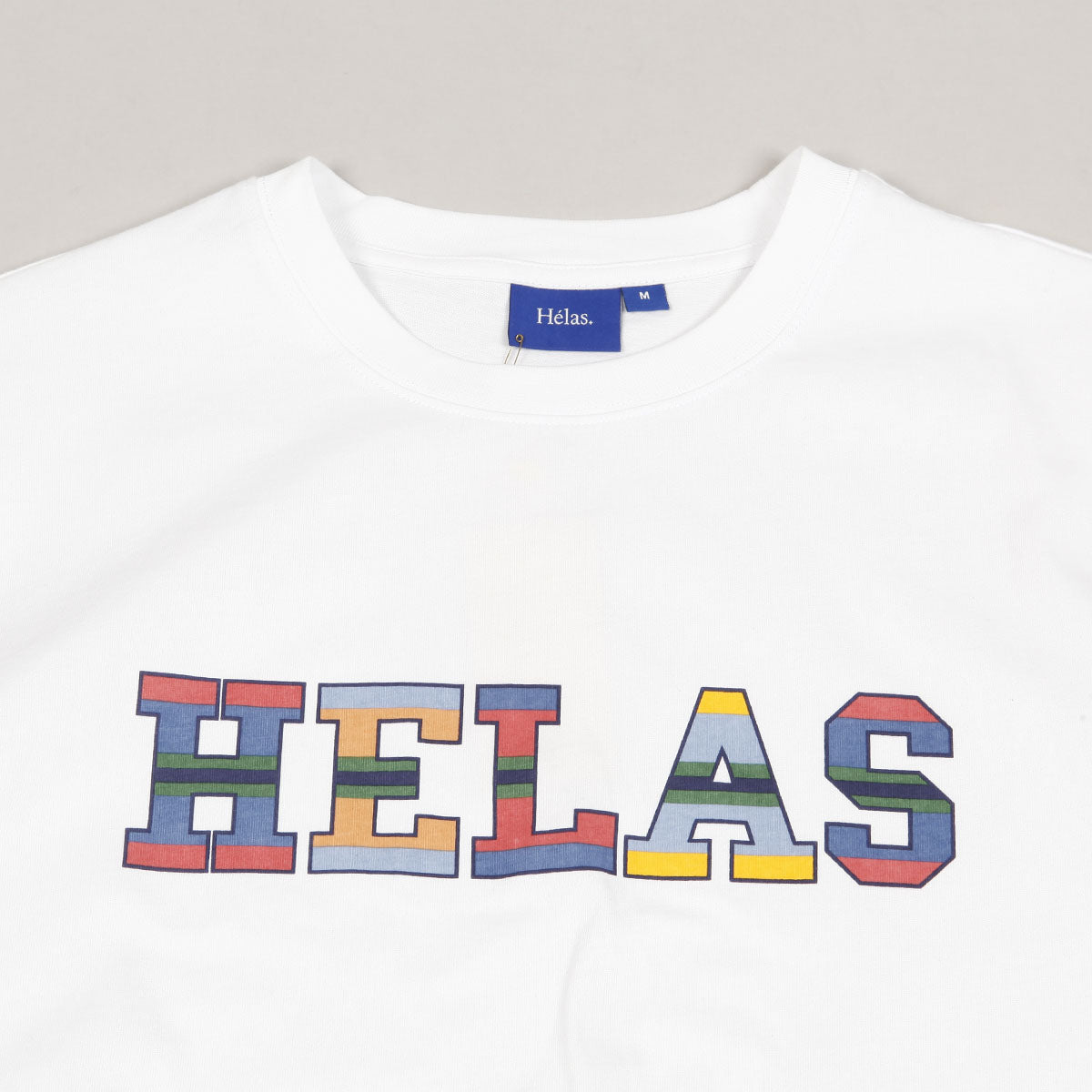 Hélas Drapeau Tee White