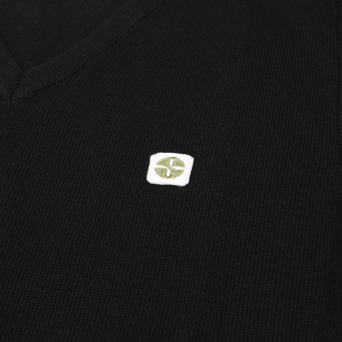 Sid Minilogo Sweater Vest Black